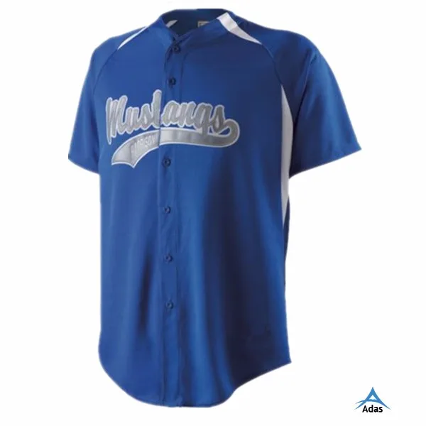 Wholesale 2 Buttons Softball Jersey For Kids,Custom Two Buttons