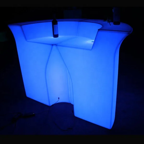 
Light up furniture led carved bar counter,club decor furniture table,plastic bar counter 