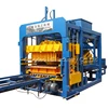 QT10-15 Fast Speed Large Pressure Automatic Hydraulic Concrete Block Making Machine / Terrazzo Tile Press Machines