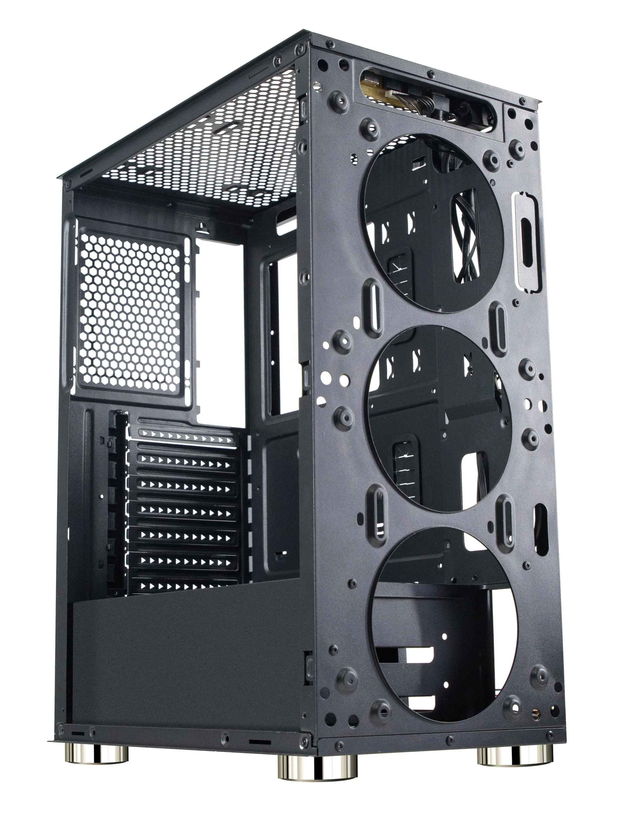 Y05 2019 Attractive 210mm Width Atx Chassis Atx Desktop With Aluminium