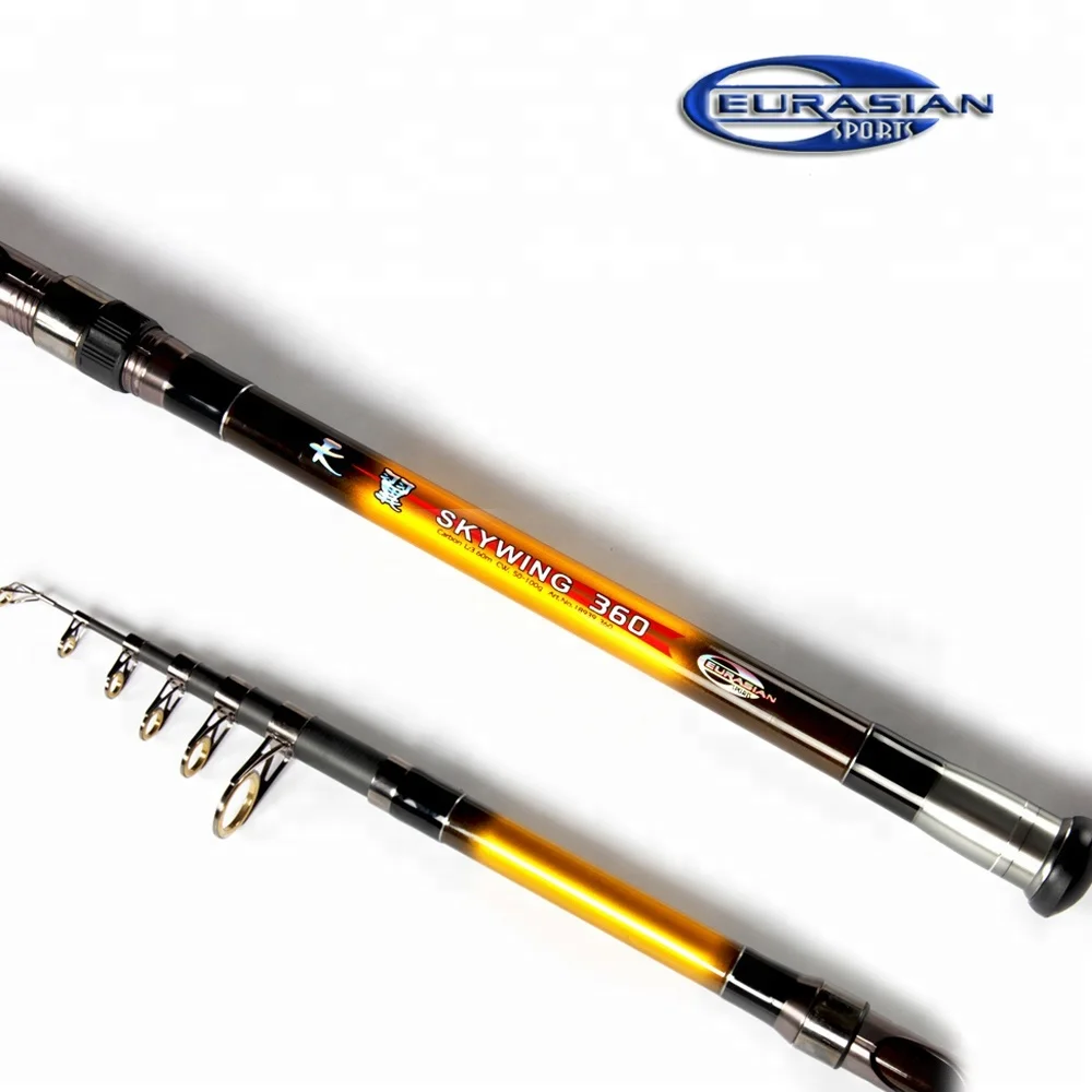 

3.60m stiff action surf carbon telescopic fishing rod