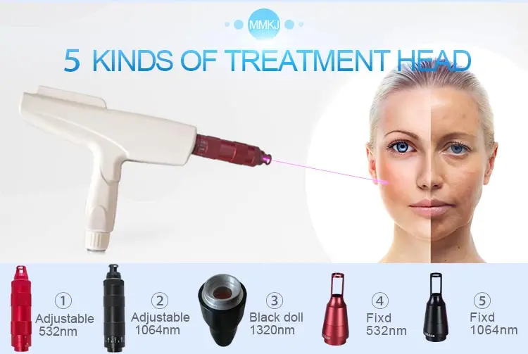 New laser for tattoo removal of q switched nd yag  beauty equipment