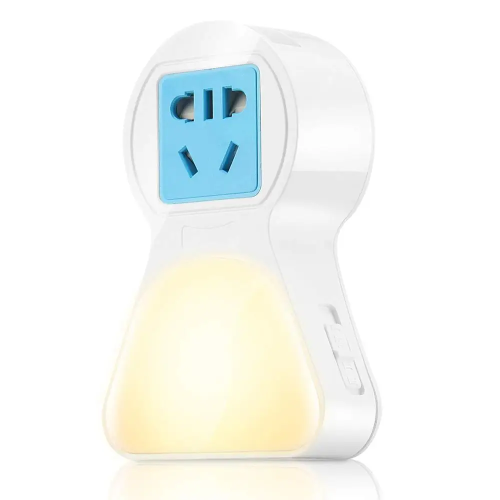 eye caring room soft glow night light LED with outlet