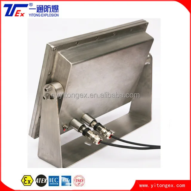 
17inch Stainless Steel IP54 Full Sealed Explosion Proof Monitor Explosion Proof LCD Monitor with ATEX certificate 