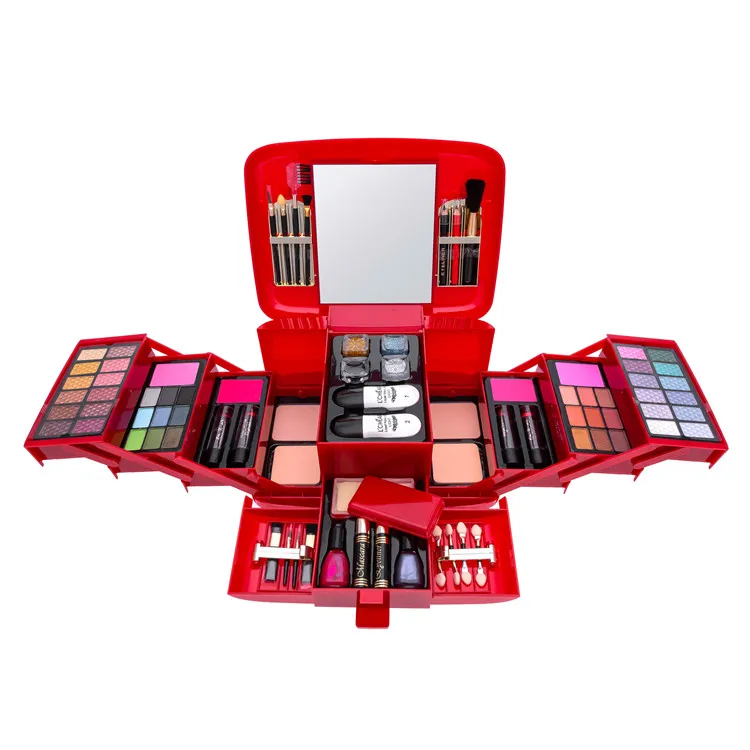 2019 New Cheap Cosmetics Gift Beauty Tool Kit High Quality Colorful Makeup Kit Professional