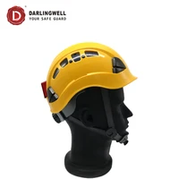 

Darlingwell Hot Wholesale mountain safety industrial workplace ABS hard hat rescue helmet outdoor ansi hard hat