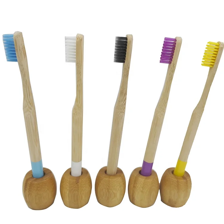 

eco friendly toothbrush holder stand mini bamboo toothbrush holder