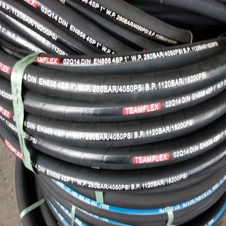 Sunflex Semperflex Robus Synthetic Rubber Hydraulic Hose Pipe En856 4sp ...