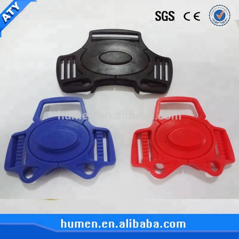 

2019 latest plastic bag release buckle, Black or other colors