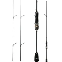 

CEMREO 2 Action Solid Tips spinning rod 1.68m 1.8m High Carbon Ultra Light Fishing Spinning Rod