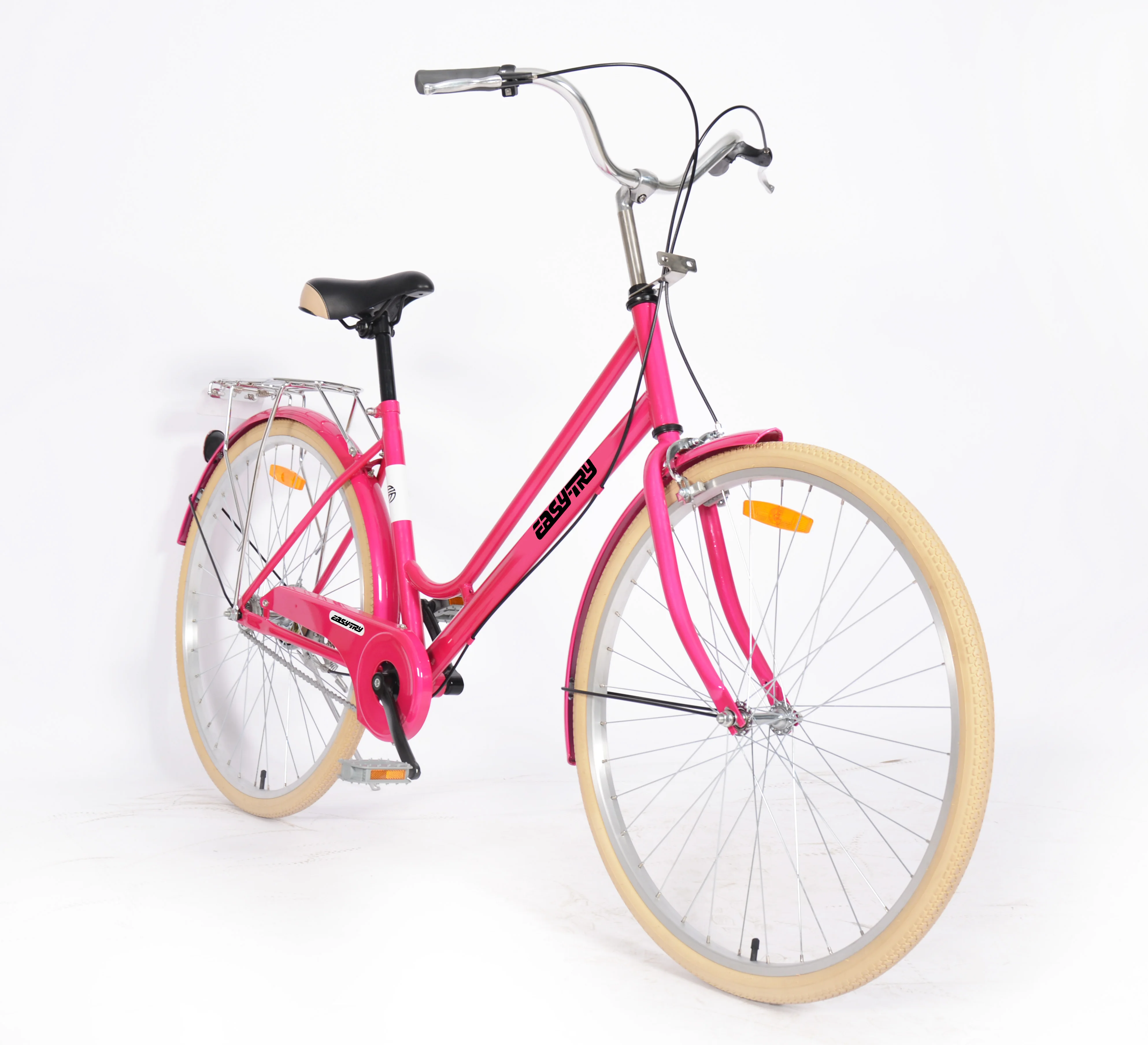 

26" steel material bike wholesale cheap city bicycle woman bike