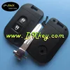 Modified 2 buttons car key shell for nisan car key cover flip key nisan