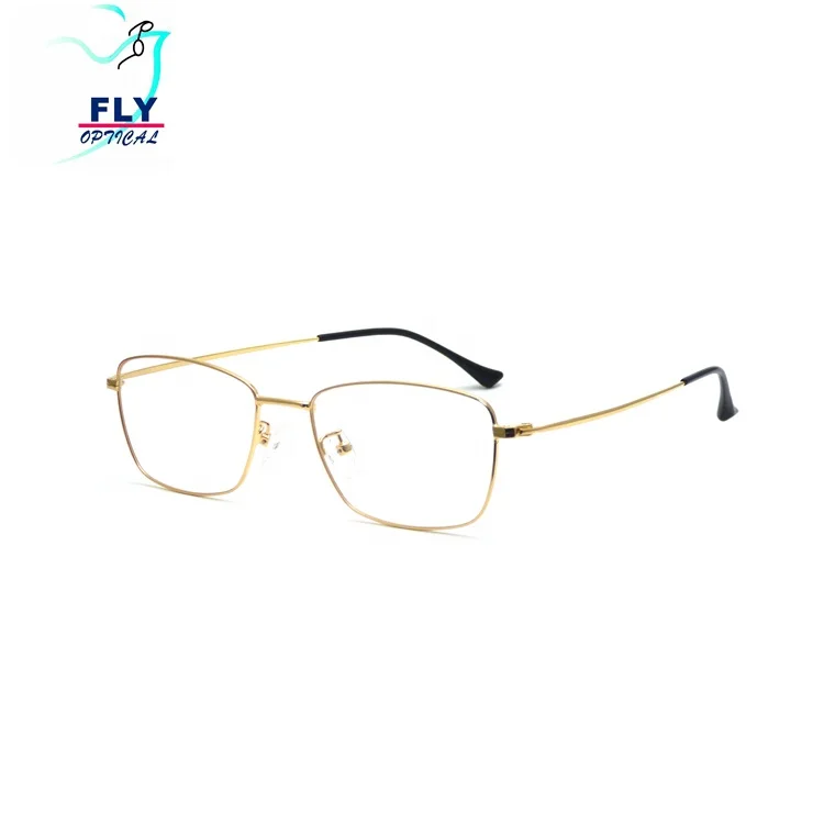 

High Quality Fashion Korean Men Flexible Optical Metal Glasses Frames Eyeglasses, Gold / black/ rose gold