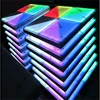 RGB LED pista de baile 1x1m panel teja