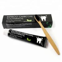 

FDA Approved 105g Home Use Natural Ingredient Organic Bamboo Activated Charcoal Teeth Whitening Toothpaste For Sensitive Teeth