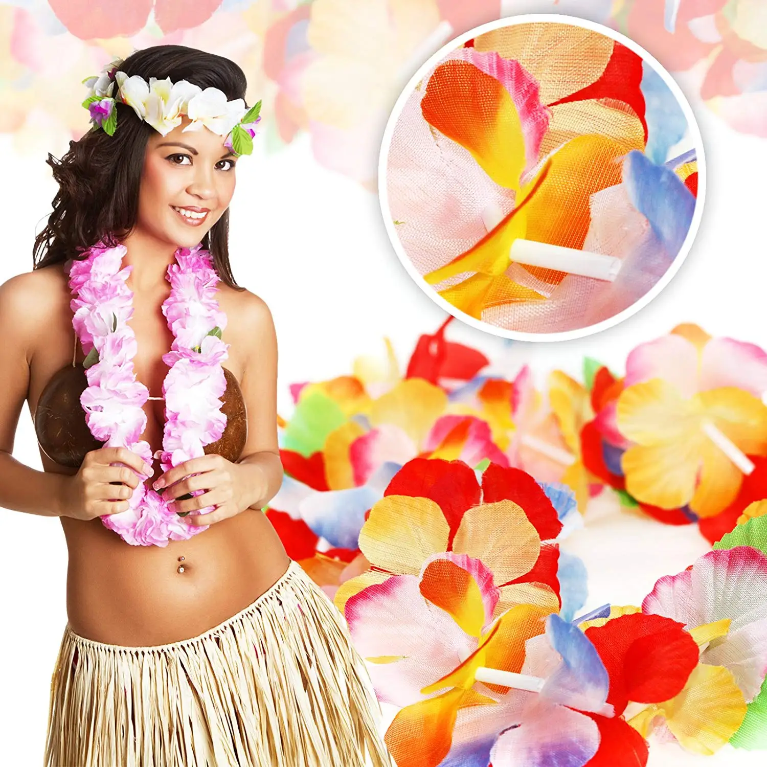 19.94. Hawaiian Leis Luau Party Supplies