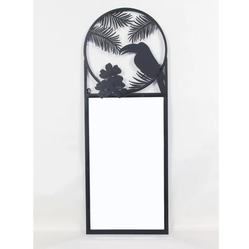 

High Quality wall decoration Plastic picture mirror frame , bathroom black big Mirror