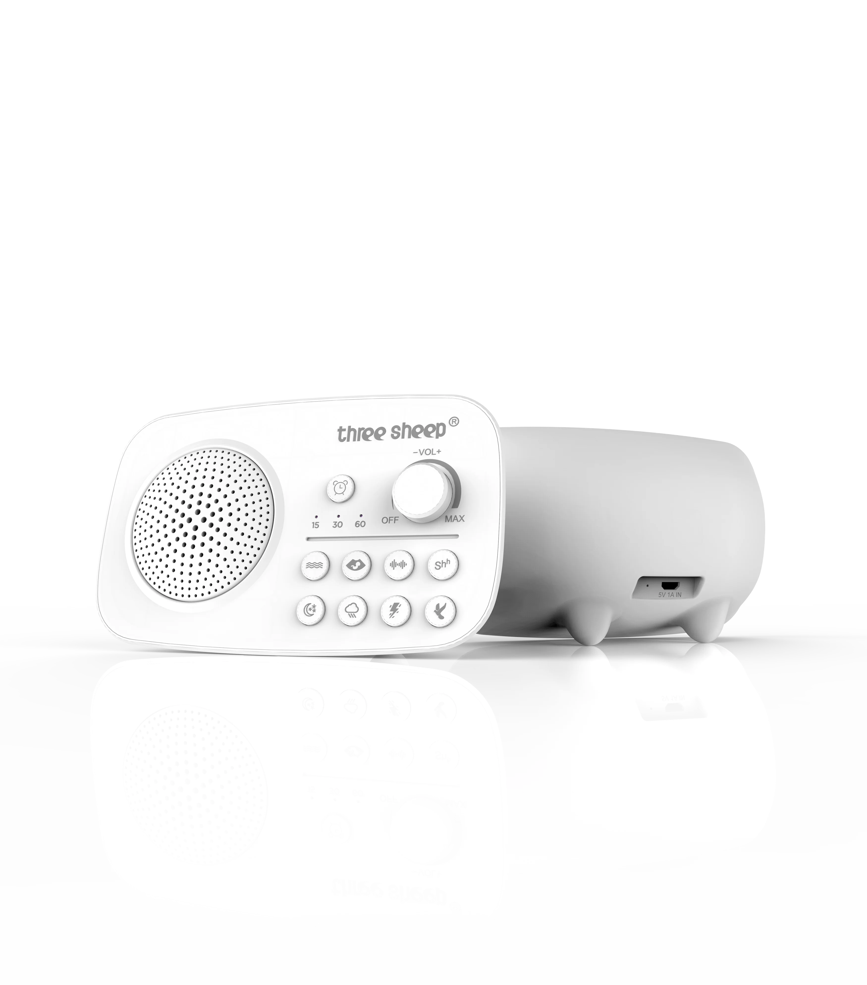 

2019 trending product new arrivals white noise sleep sound machine/baby soother shush, Red,yellow.blue,gray or custom
