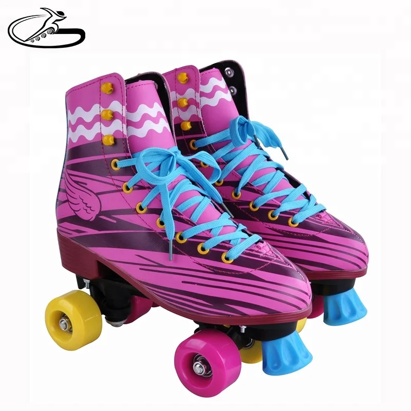 

Promotion day 4 wheels patines de soy luna quad roller skates, Pink