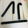 Household Black Long Dryer Vent Brush Reach Into Dryer Vent Pipe Cleaner Brushes Kit