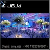 Ornamental glass and acrylic objects Remote Controlled Multicolor Battery LED Vase Light For Wedding Centerpiece