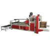 High quality semi auto semi automatic corrugated cardboard carton box folder gluer machine