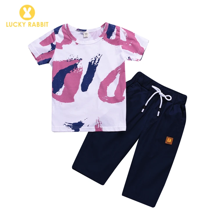 

Cheap Kids Fashionable Fashion Children'S Boys Clothing Boy Boys 2 Piece Two Piece Casual Set Kids Clothing Sets