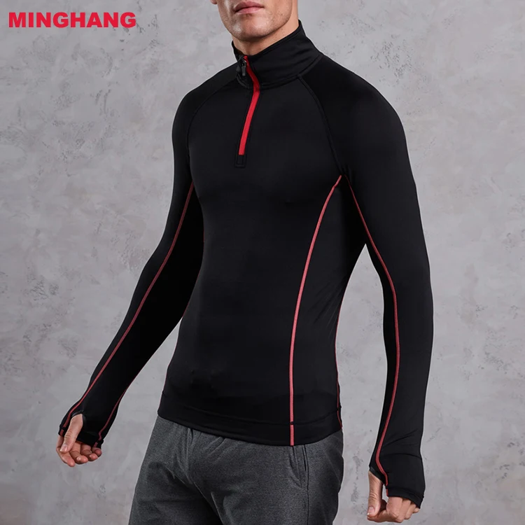 high neck compression shirt