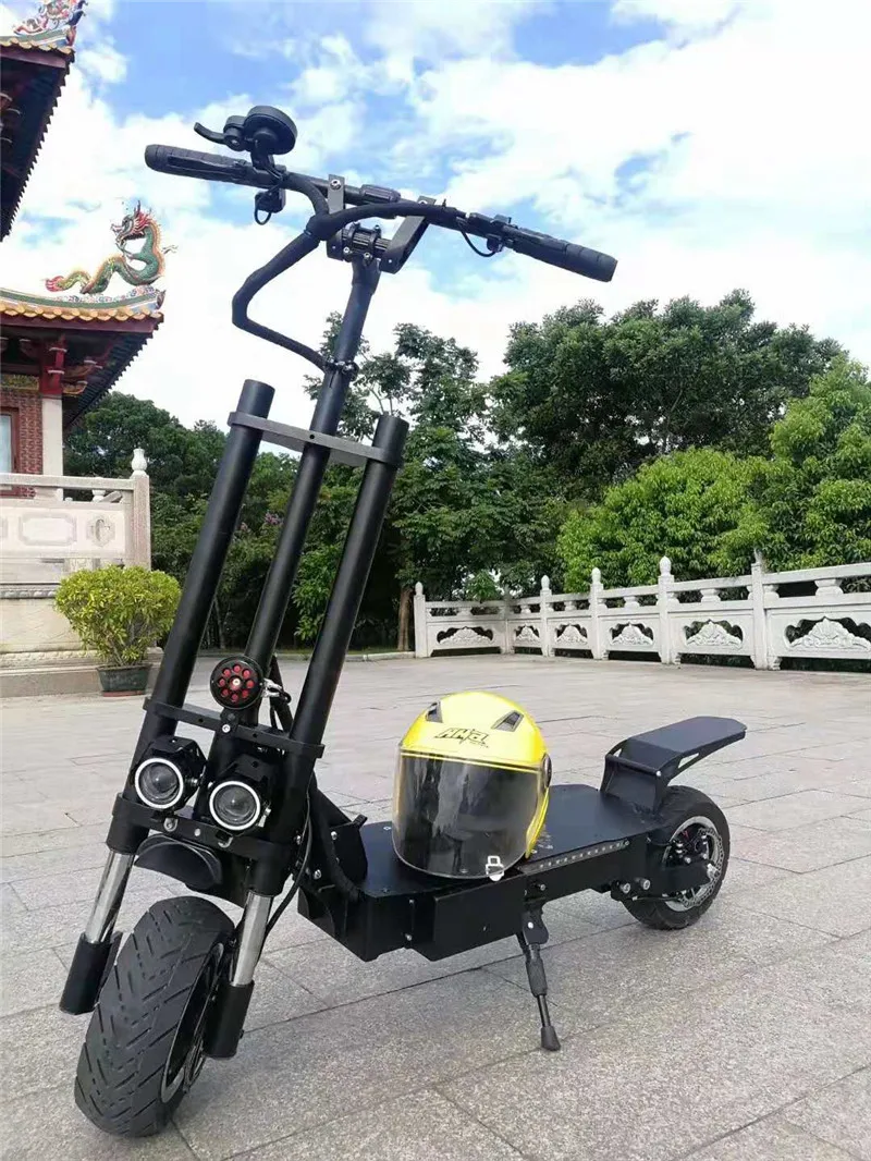 Fast Powerful Foldable 3200w 5600w Dual Motor Off Road Electric Scooter