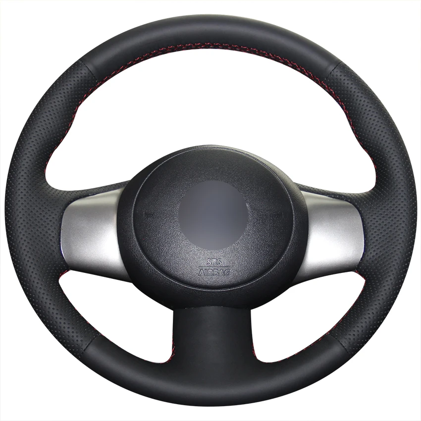 

Artificial Leather Steering Wheel Cover for Nissan March 2010-2015 Sunny 2011-2013 Versa 2012-2014 Almera 2013 Cube 2009-2014