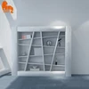 hot sale Australia market safe space white glossy wall bookcases