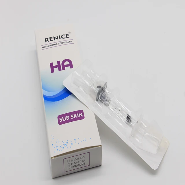 

Cosmetic injection Hyaluronic Acid HA dermal filler syringe butt enhancer 20ml