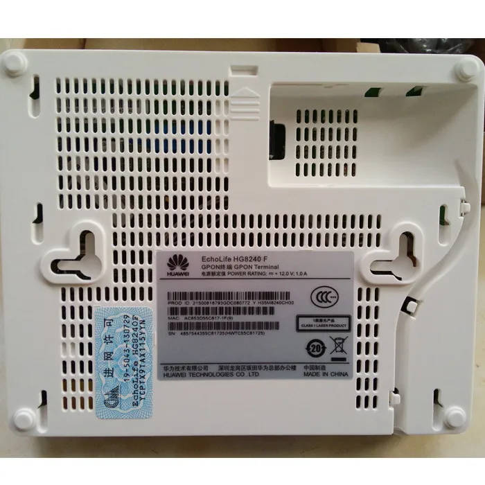 Huawei Hg8240f Gpon Onu Ont With 4 Ethernet Ports And 2 Ports Buy Hg8240hg8240hhg8240f 0959