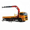 38.2T.m truck crane SPK38502 13ton truck mounted truck crane sale in India
