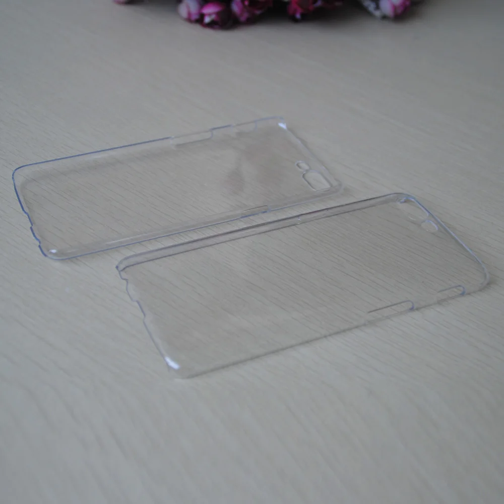 Transparent PC Hard back cover for oneplus 5 clear case