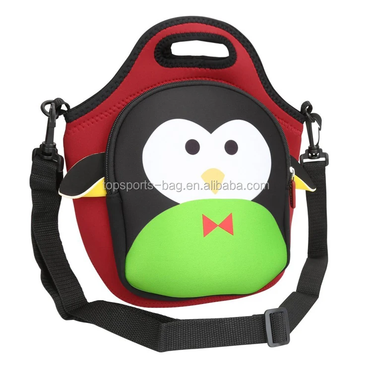 

Custom Neoprene Lunch Bag Collapsible Picnic Bag Insulated Tote Carrier for kids