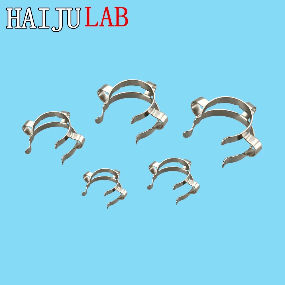 Haiju Lab Stainless Steel Joint Pinch Clamp Spherical Ball Joint Clip