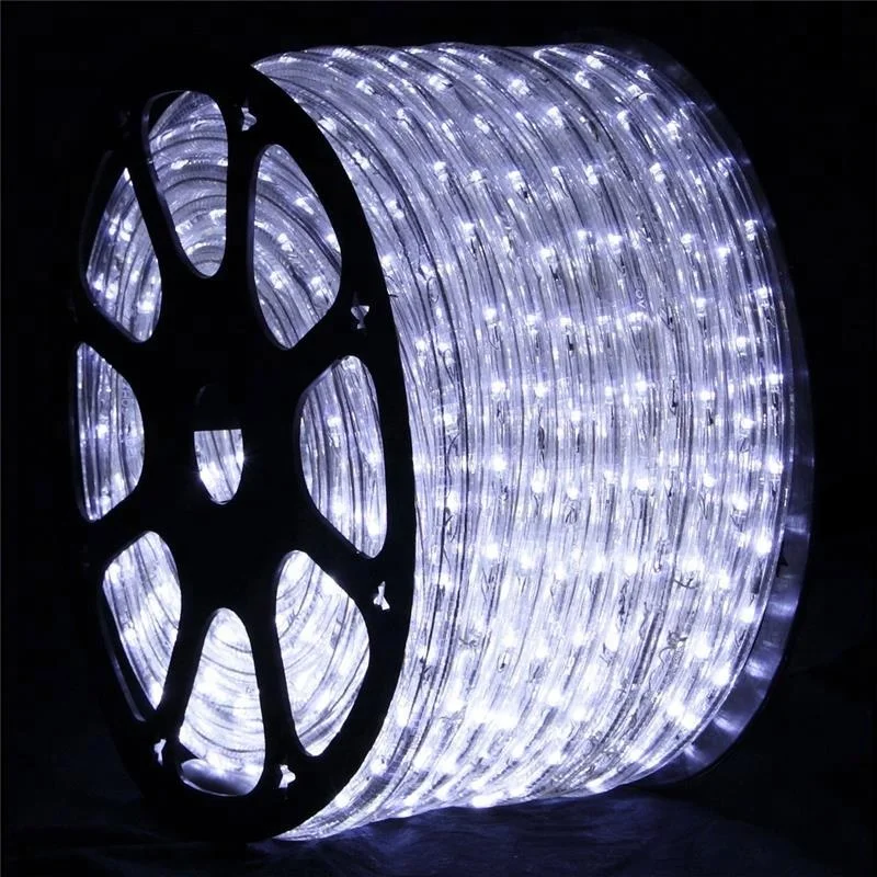 Wholesale promotion round two wire 24v tube light led rope light outdoor