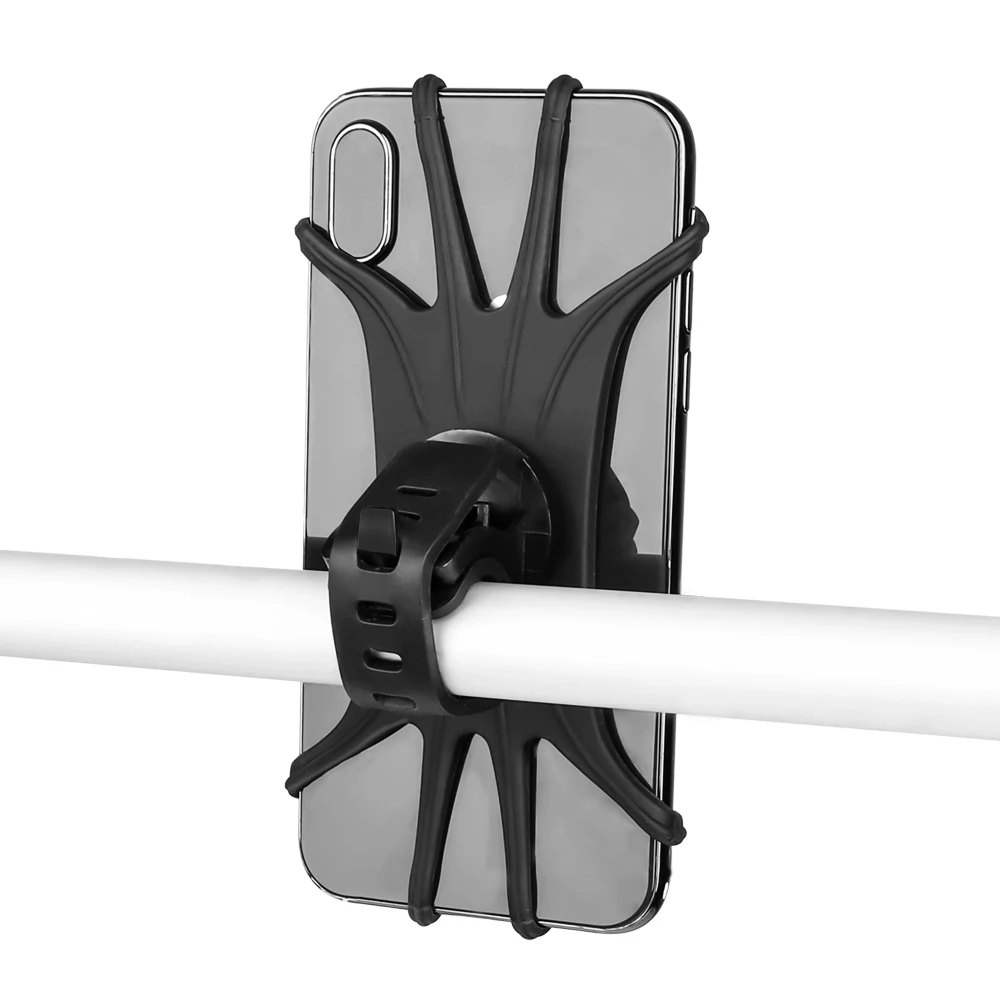 

Smartphone Holder Omnibearing Fixing Silicone Cellphone Holder Bicycle For Xiaomi