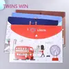 2018 Summer Turkey pocket file holder cute cartoon a4 plastic document case new coming fire resistant document bag with button