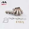 Mertop 3mm Thick steam pipie T4 Supra 2JZGTE 2JZ-GTE 2JZ GTE T4 Stainless Steel Equal Length Manifold