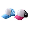 sublimation printed hat and cap diy logo transfer printing blank sublimation cap