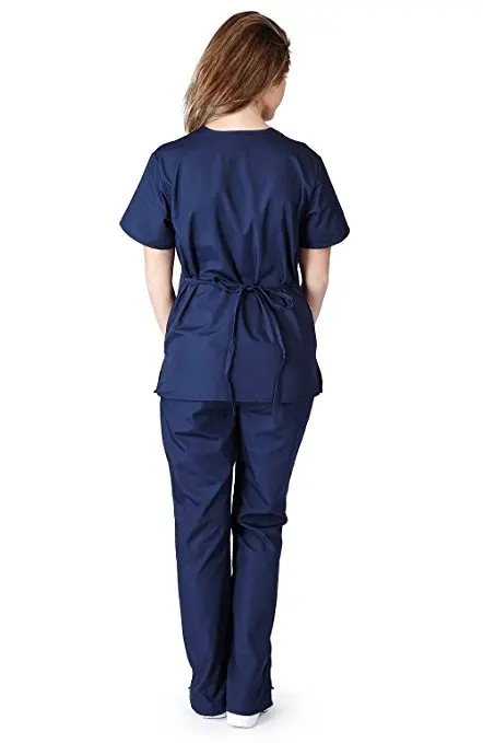 
Hot Sale Doctor uniforms medical nursing scrubs uniform clinic scrub sets short sleeve tops+pants uniform 