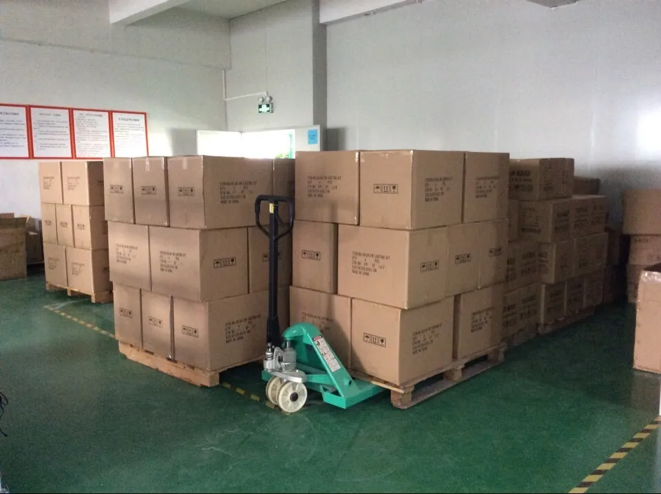 250W plug and play solar charging system for villa