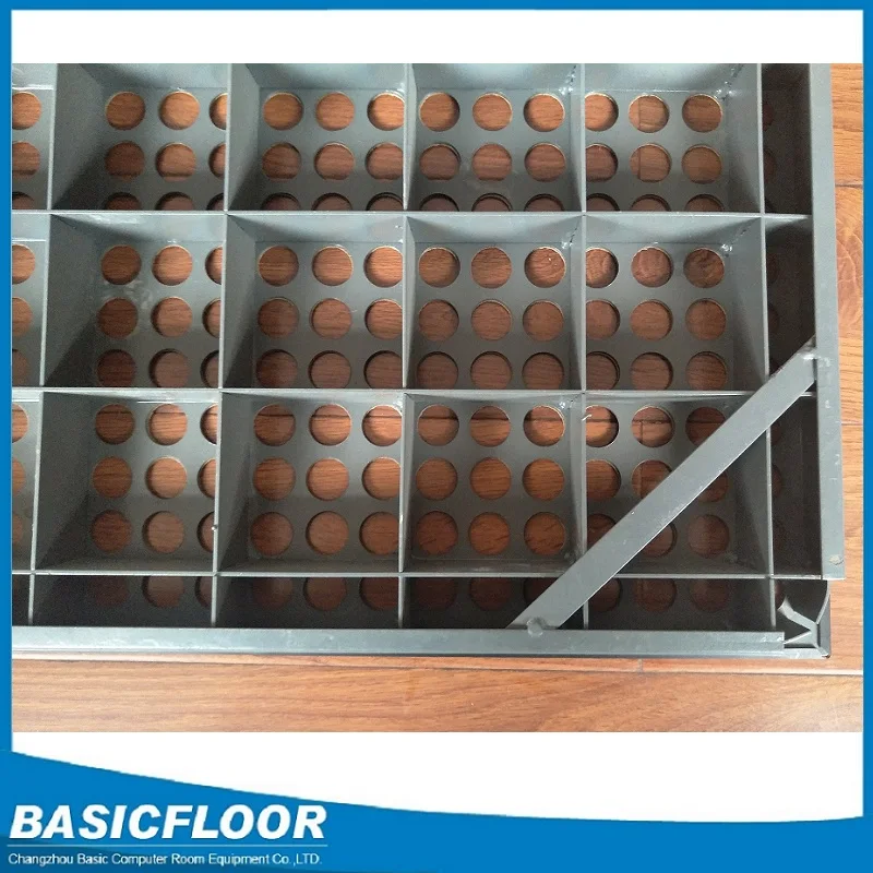 steel perforated raised floor price