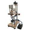 factory price XLSGJ-6100 Desktop semi-automatic cap locking machine