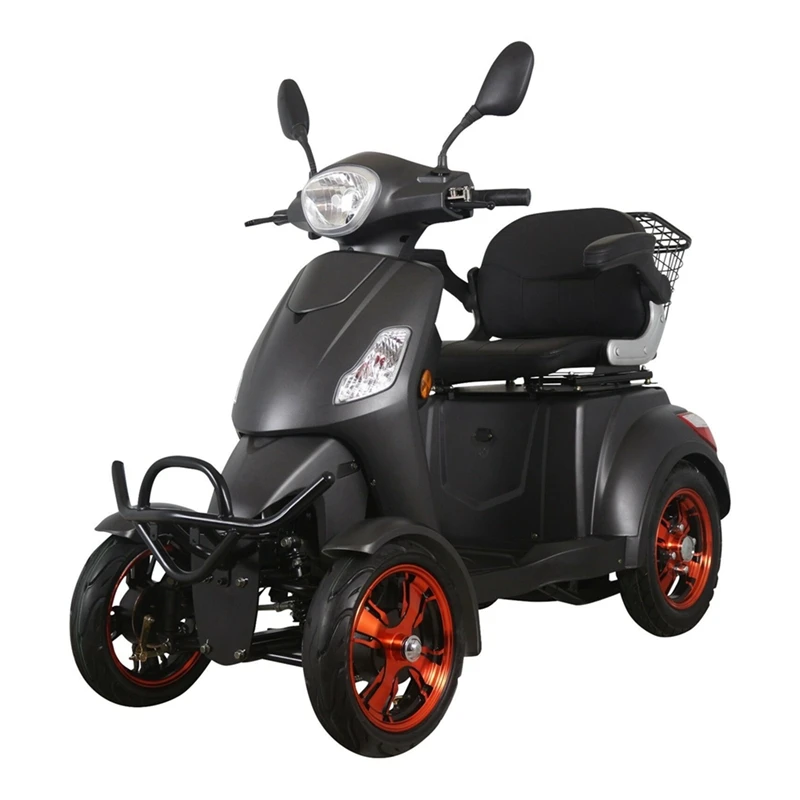 
4 wheel mobility electric handicapped scooter with chair for disabled 