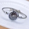 Fashion women dress watches beauty design simple bracelet watch simple quartz clock with small dial and thin band TCP1024