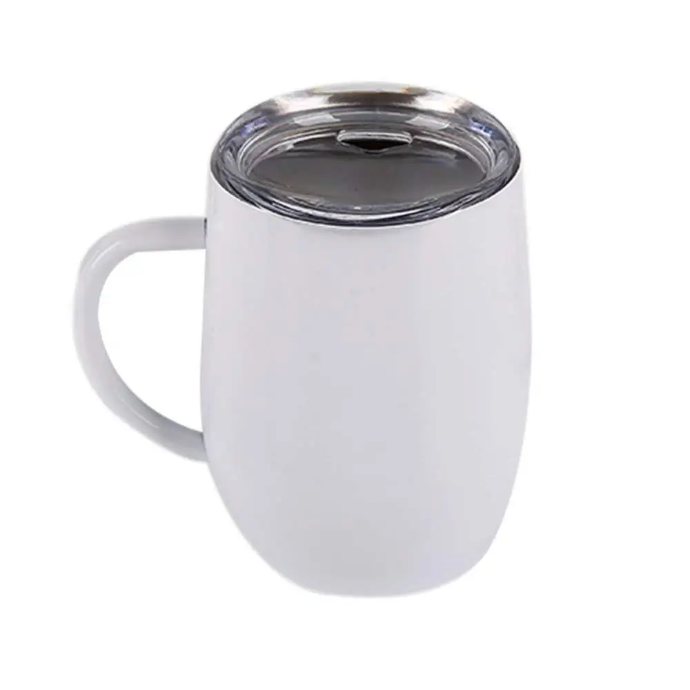 

12/16Oz Simple Modern User-Friendly Coffee Wine Tumbler Stainless Steel Mug with Handle, Customized color