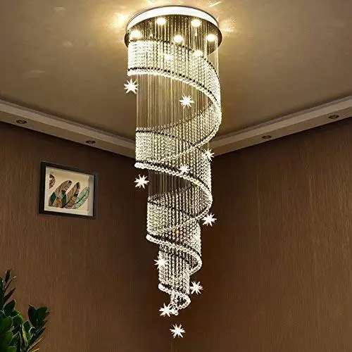 Modern Drop Crystal Ceiling Light Design, Led Ceiling Lights Fixture of Ceiling in China